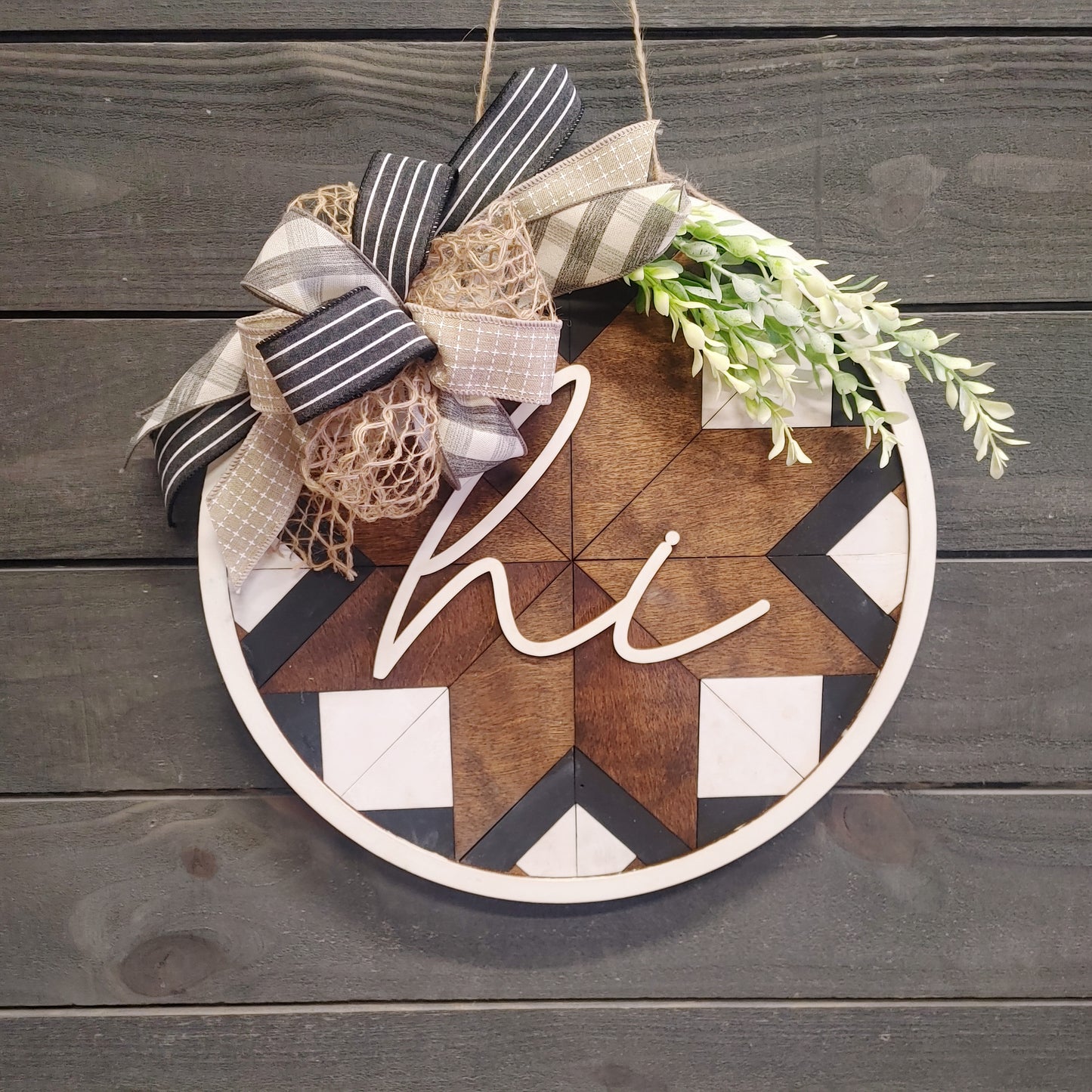 BARN QUILT/AZTEC DOOR SIGN