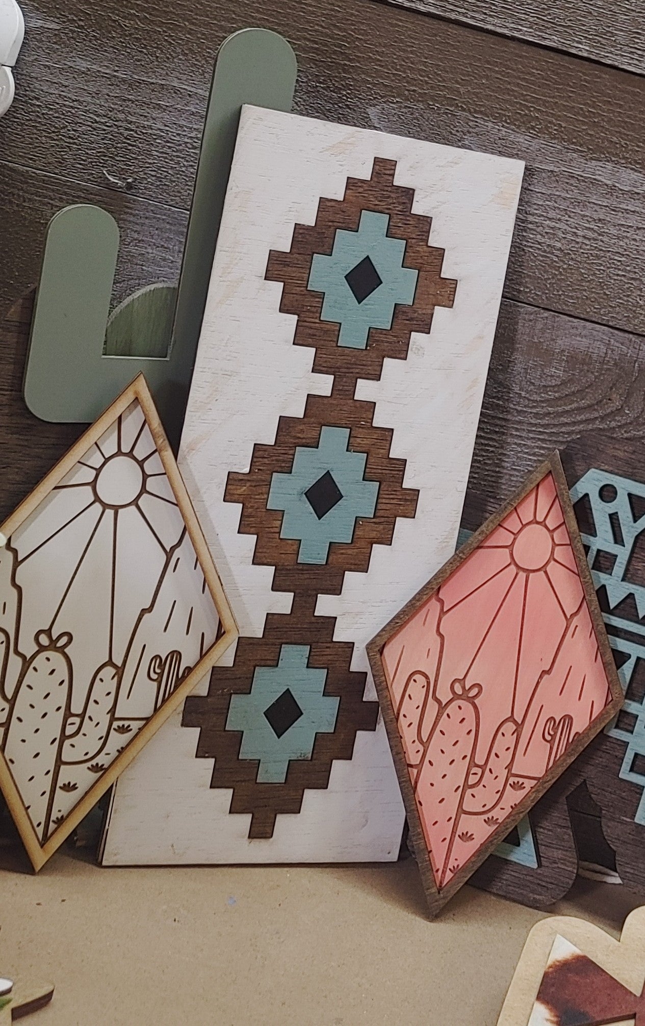 Multi Layer Aztec Panel