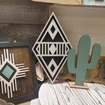 12" DIAMOND WALL DECOR