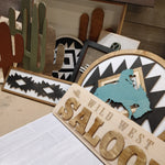 ROUND 12" AZTEC DECOR