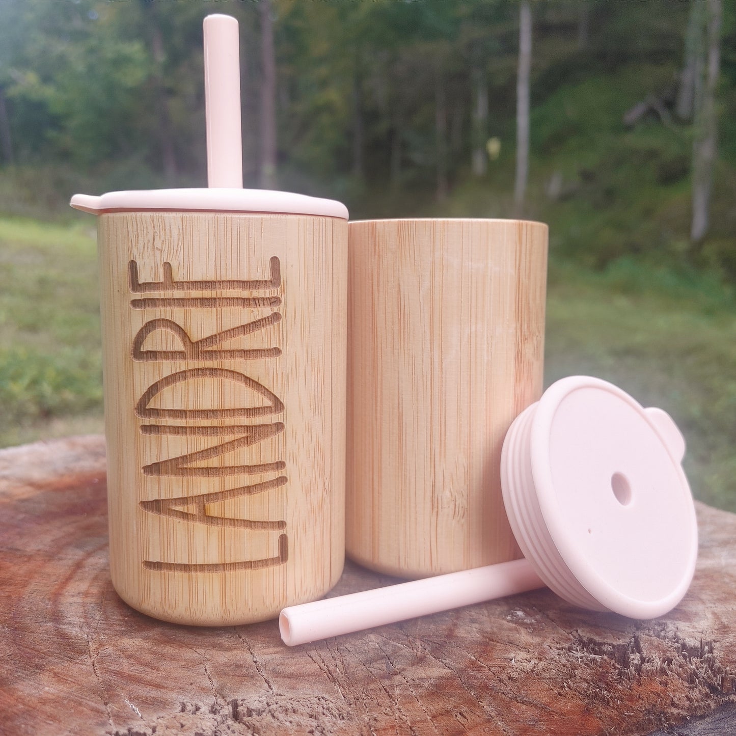 Unbreakable Wooden 6oz Cups