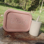 6oz PERSONALIZED SILICONE STRAW CUP