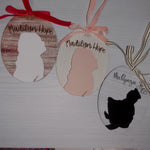 Children's Silhouette Christmas Ornament