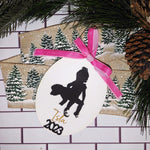 Children's Silhouette Christmas Ornament