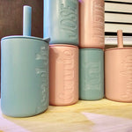 Personalized 8 or 16 oz SILICONE TUMBLER