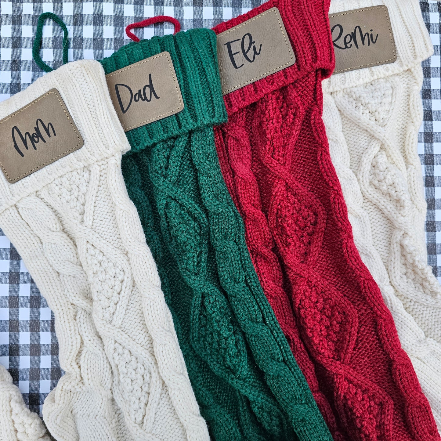 Personalized Cable Knit Stocking - 18"