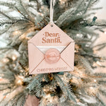 Santa Letter Personalized Ornament