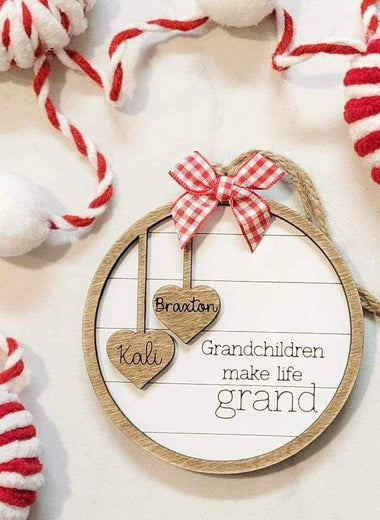 Grandkids Make Life Grand Ornament