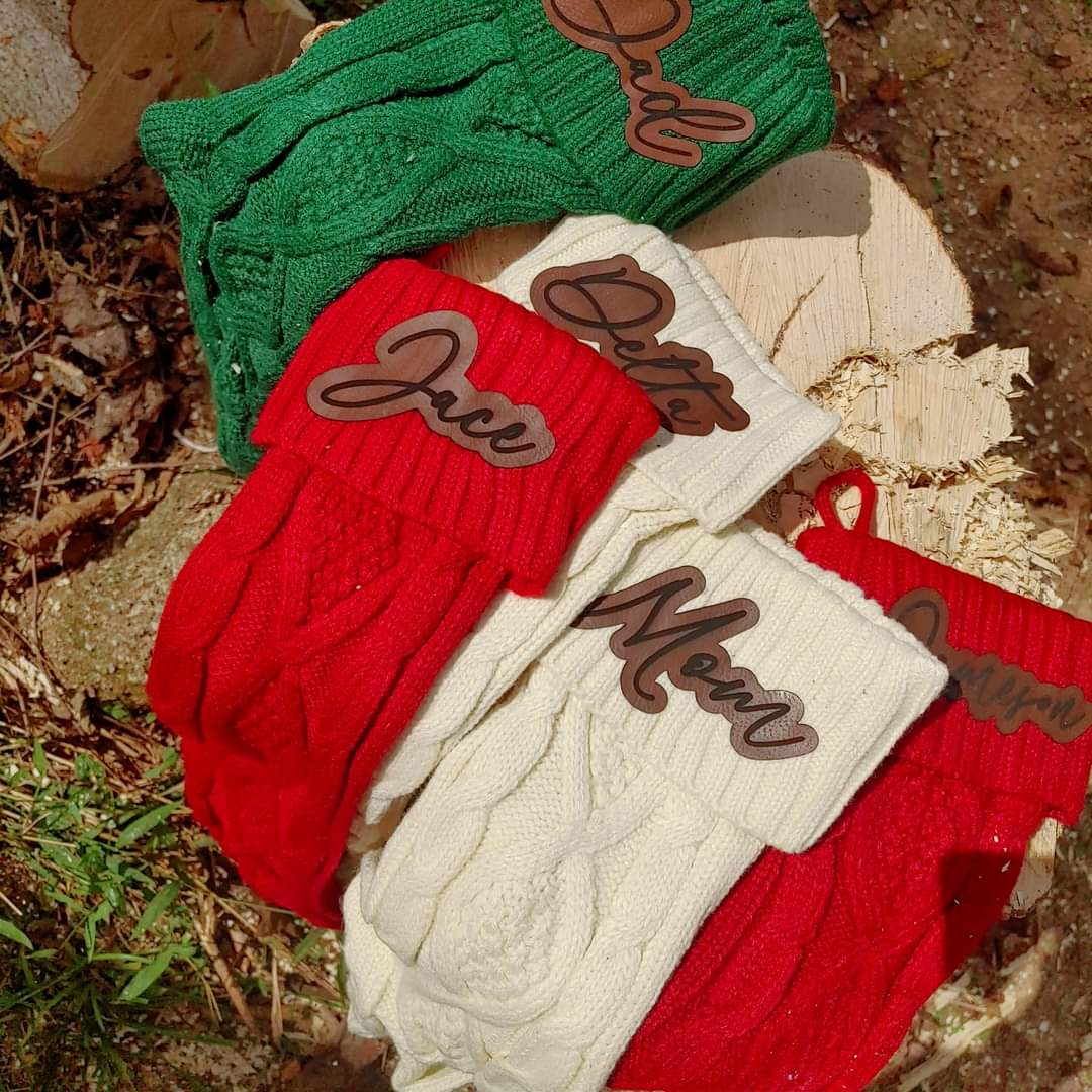 Personalized Cable Knit Stocking - 18"