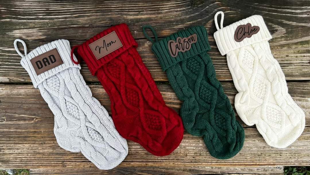 Personalized Cable Knit Stocking - 18"