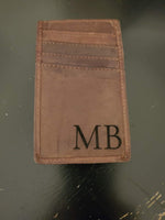 LEATHER MONEY CLIP WALLETS