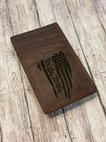 LEATHER MONEY CLIP WALLETS