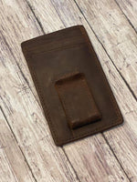 LEATHER MONEY CLIP WALLETS