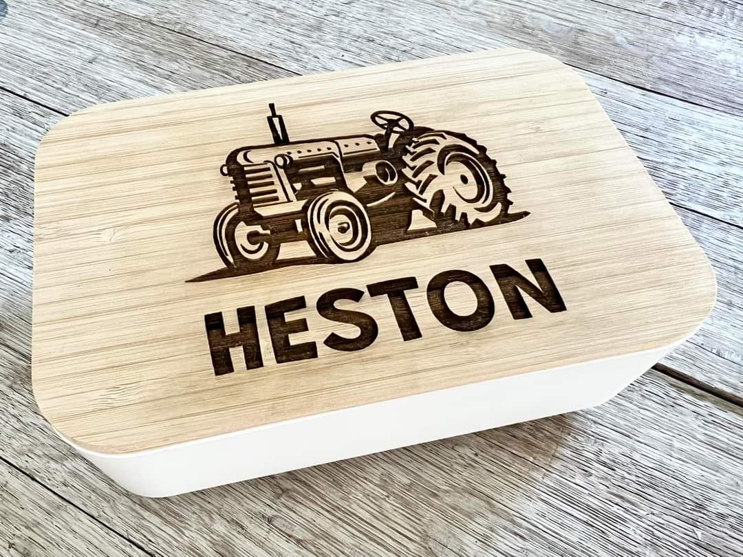 Bamboo Top Bento Lunch Box