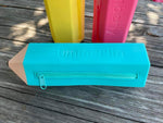 Silicone PERSONALIZED Pencil Pouch