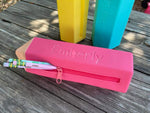 Silicone PERSONALIZED Pencil Pouch