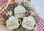 HOT COCOA CUP FAMILY ORNAMENT