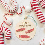 Grandma’s Favorite Candy Ornament
