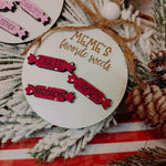 Grandma’s Favorite Candy Ornament