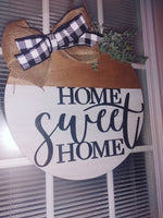 Home Sweet Home 3D Door Hanger