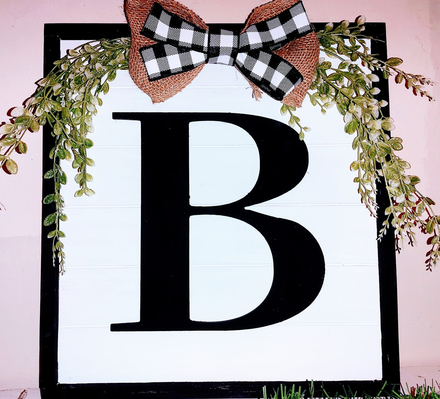 Personalized Shiplap Square Sign