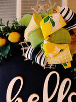 RTS lemon door sign