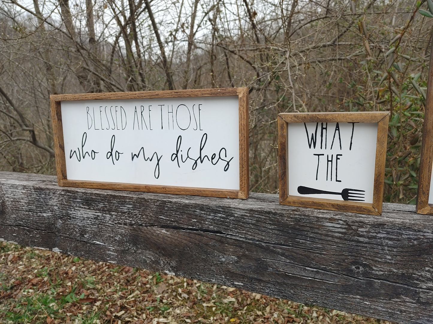 Blessed Are Those Who Do My Dishes