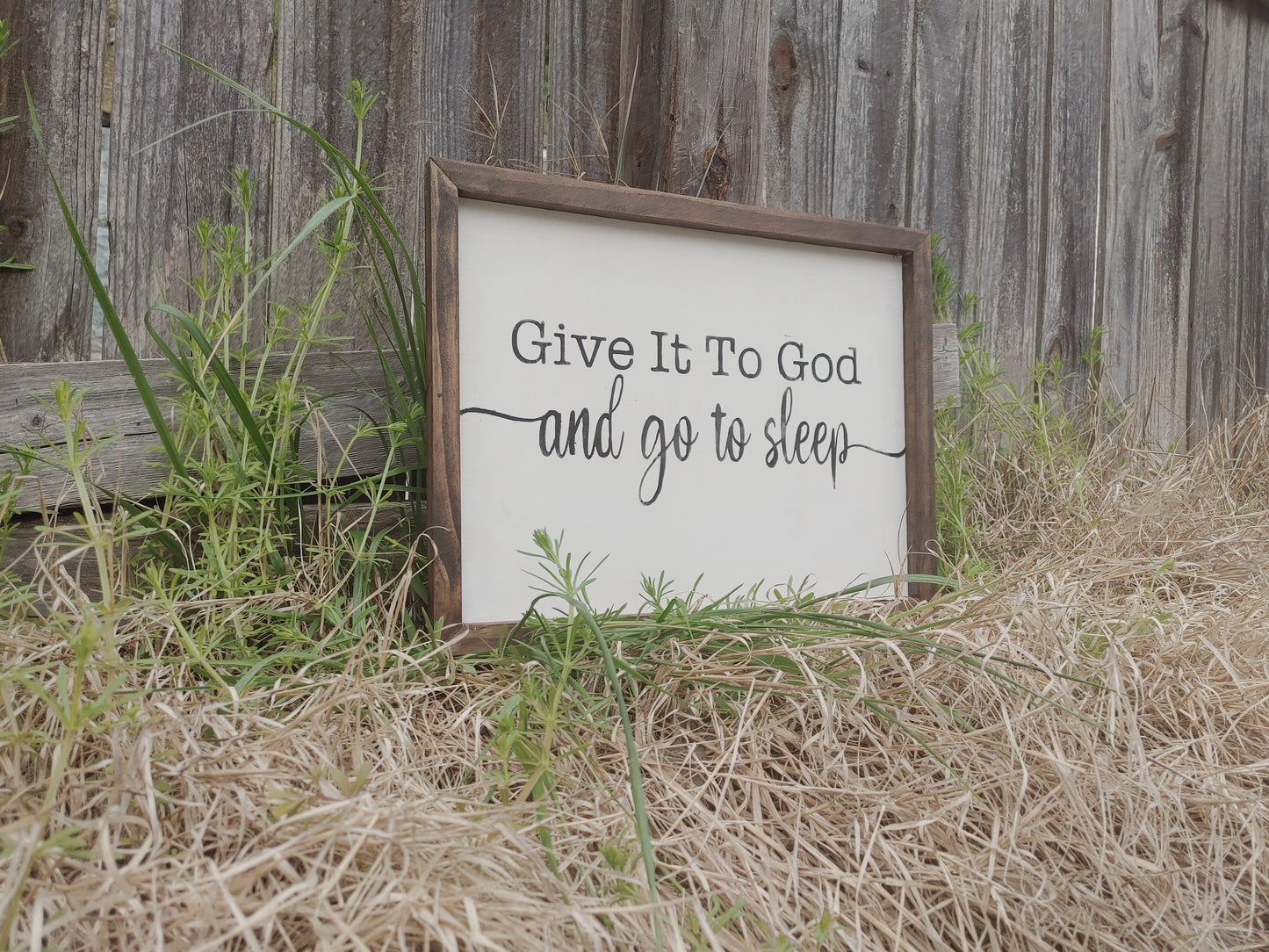Give it to God Sign