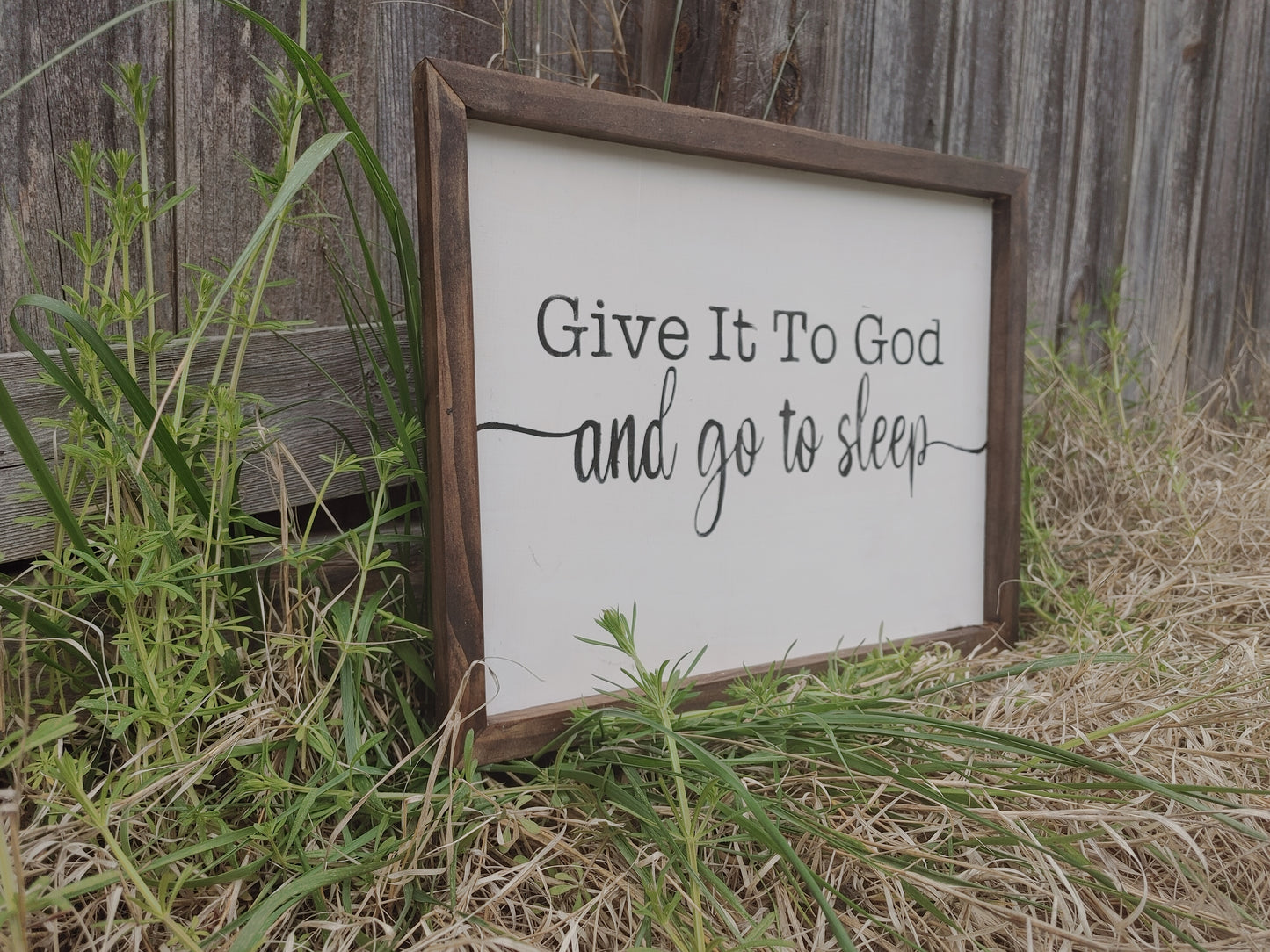 Give it to God Sign