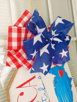America the beautiful - 3D - XL door tags