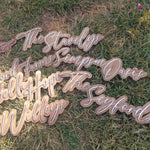 18" DOUBLE LAYER NAME DECOR - FLASH DEAL PRICING ❗