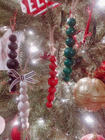 Wooden Beaded Ornaments - BOHO BAUBLES