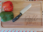 Personalized Engraved Cutting Boards