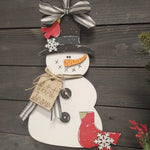 Ready to Ship - LARGE SNOWMAN DOOR HANGER