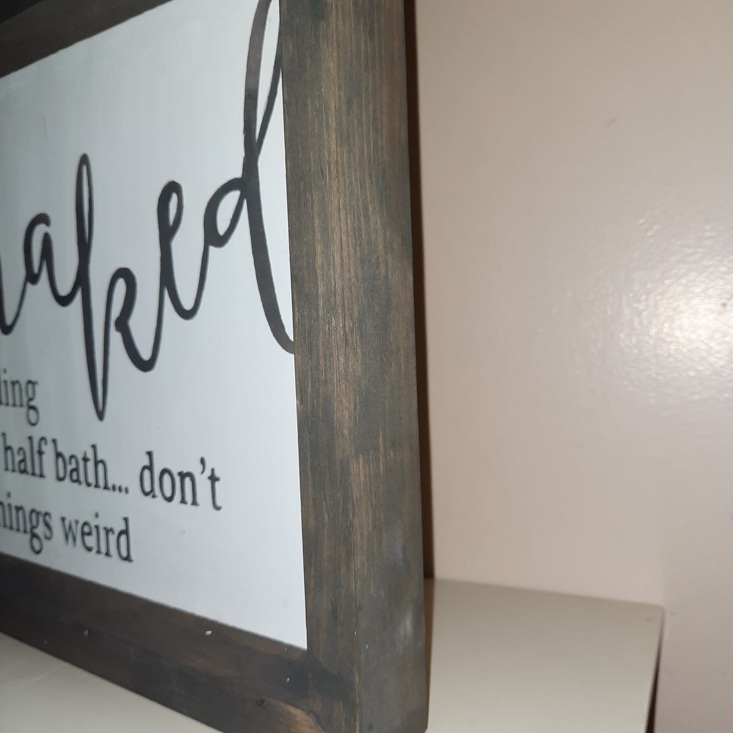 Get Naked Sign
