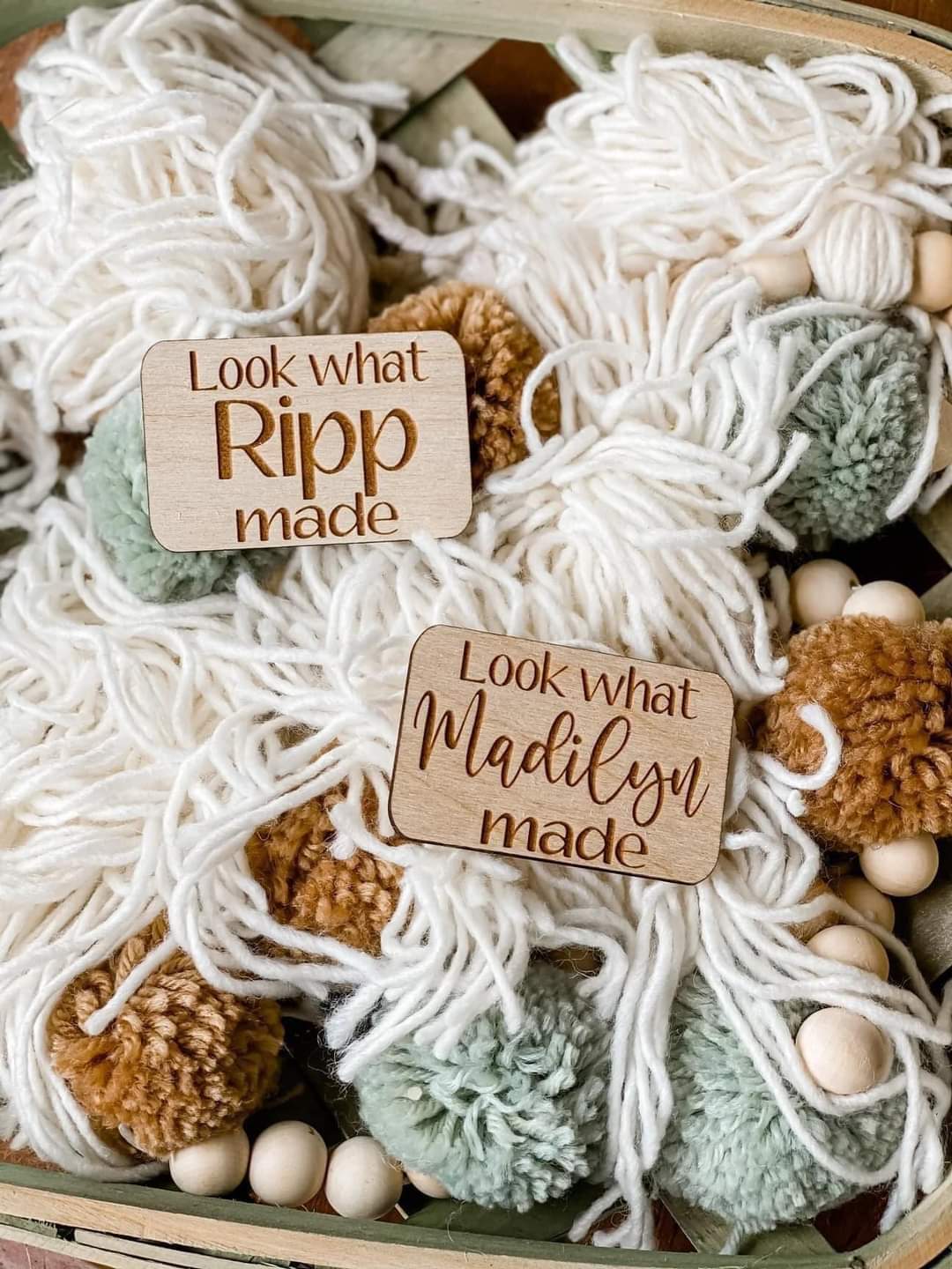 Kid's Art Fridge Magnets