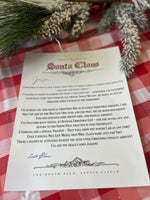 PERSONALIZED OFFICIAL SANTA LETTERS