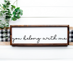 “I Belong With You.. You Belong With Me” Set