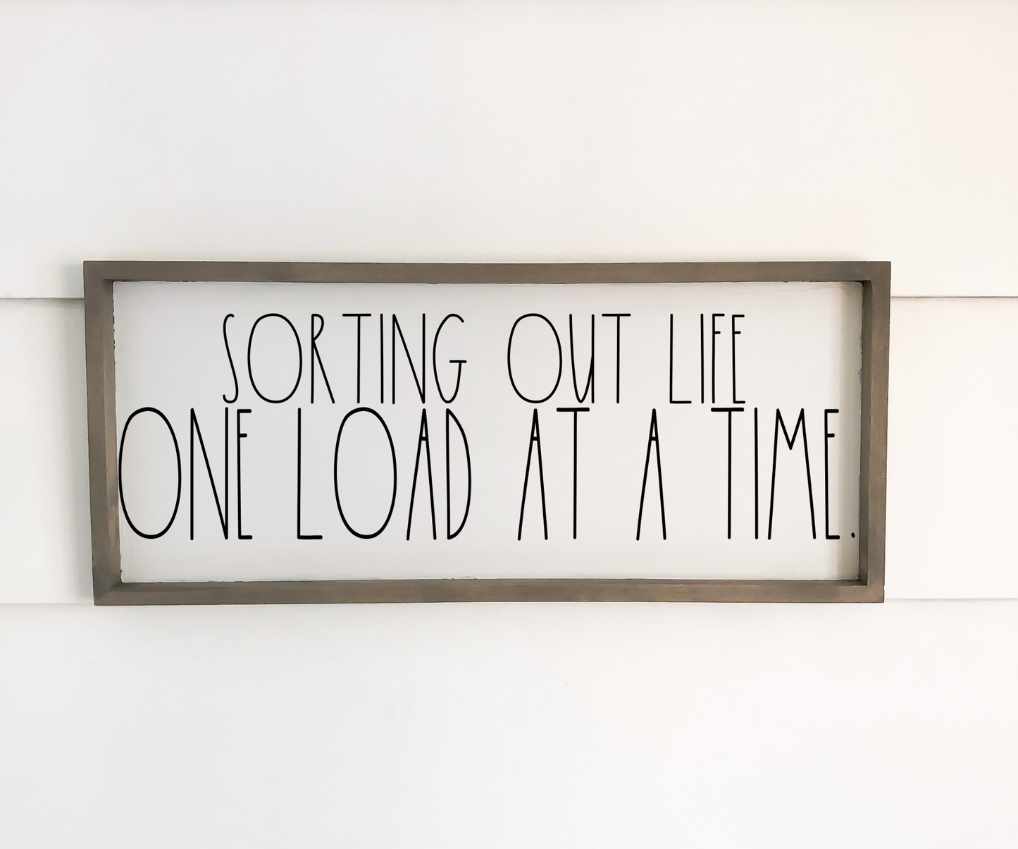Sorting out life, one load at a time