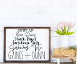 Farmhouse Dreams Sign