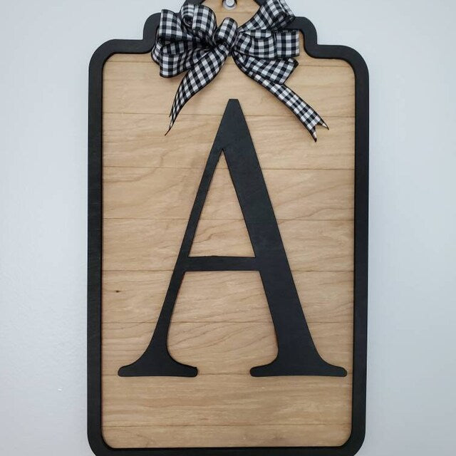 Farmhouse Tag Style Hanger
