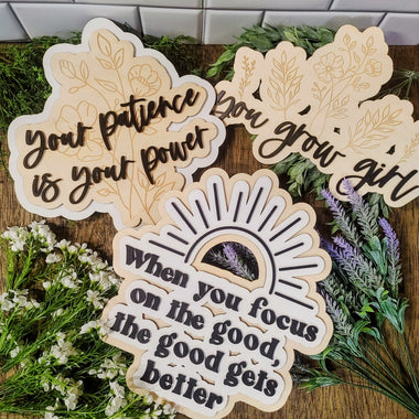 BOHO STYLE LAYERED SIGNS