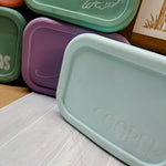 PERSONALIZED SILICONE BENTO STYLE LUNCH BOXES