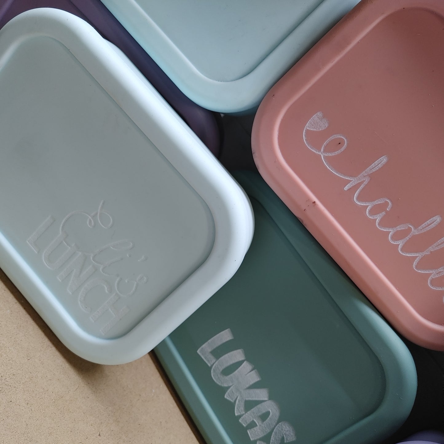 Personalized Silicone Bento Box Lunch Container for Kids Bento Box for Kids,  Custom Bento Box, Lunch Box for Kids BB-MV-ALEXANDRIA 