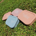 PERSONALIZED SILICONE BENTO STYLE LUNCH BOXES