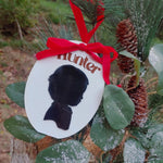 Children's Silhouette Christmas Ornament