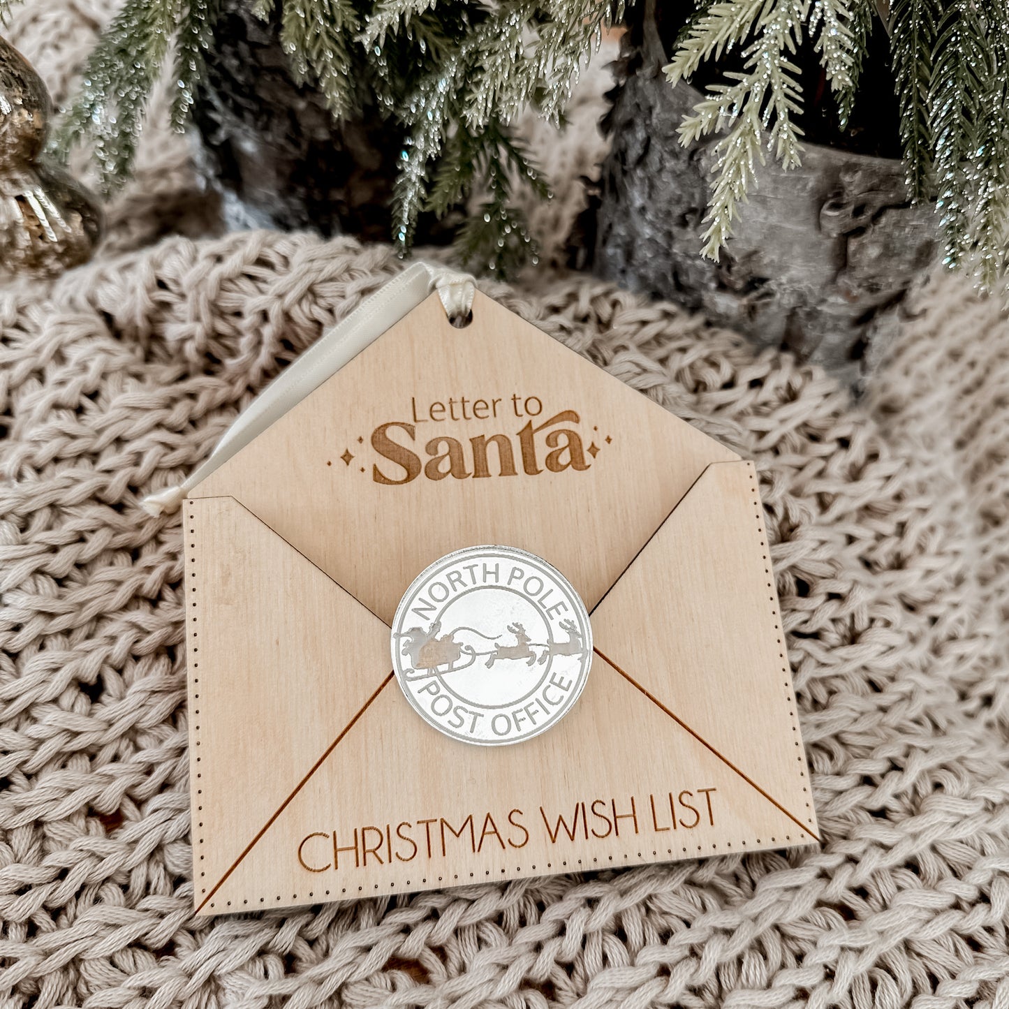 Santa Letter Personalized Ornament