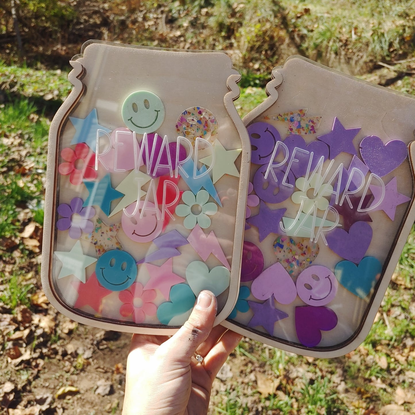 Kids Acrylic Reward Jars