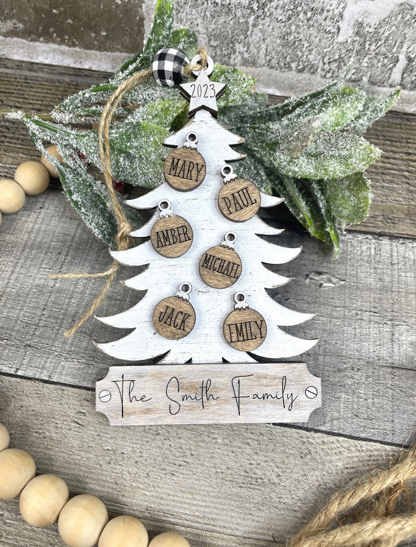 Oh Christmas Tree Family Ornament