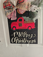 XXL CHRISTMAS TRUCK DOOR HANGER -- RTS
